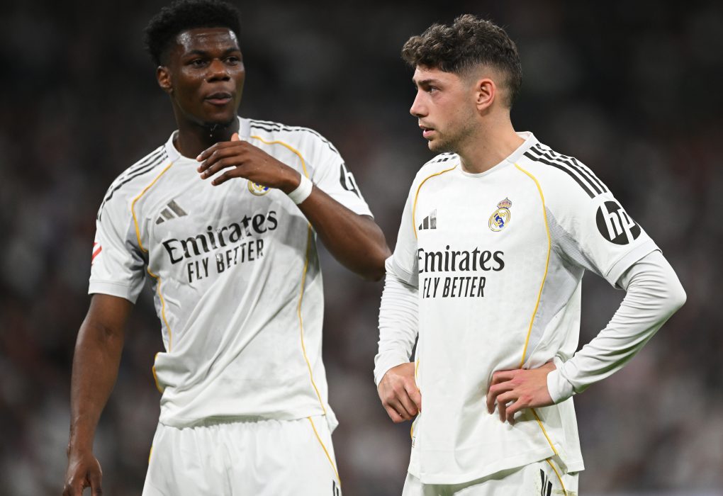 Riña entre Valverde y Tchouameni