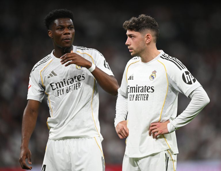 Riña entre Valverde y Tchouameni